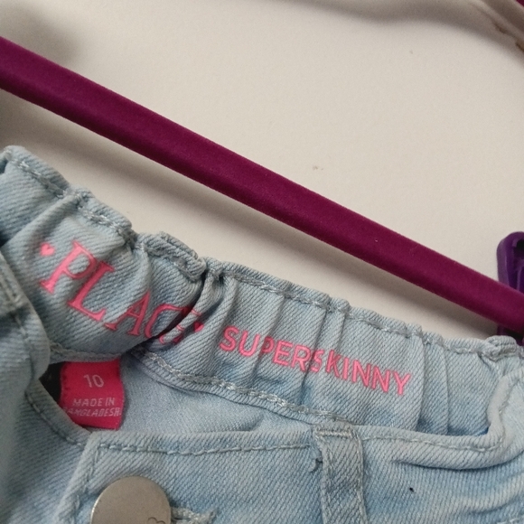 Children's Place super skinny light denim - Picture 3 of 3